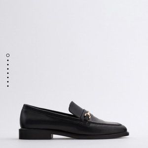 Metal Buckle Loafers